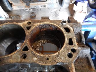 Water had been in the engine.