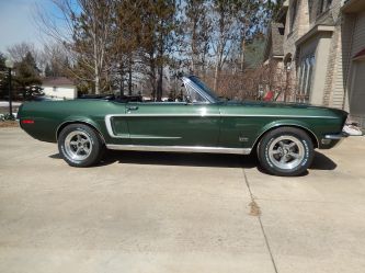 1968 Mustang GT convertible 