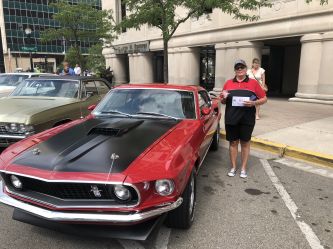 Won best in the 65-73 Mustang class at Capitol area Lansing show.